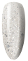 Preview: Maliva Gellack White Shiny Glitter Nagel